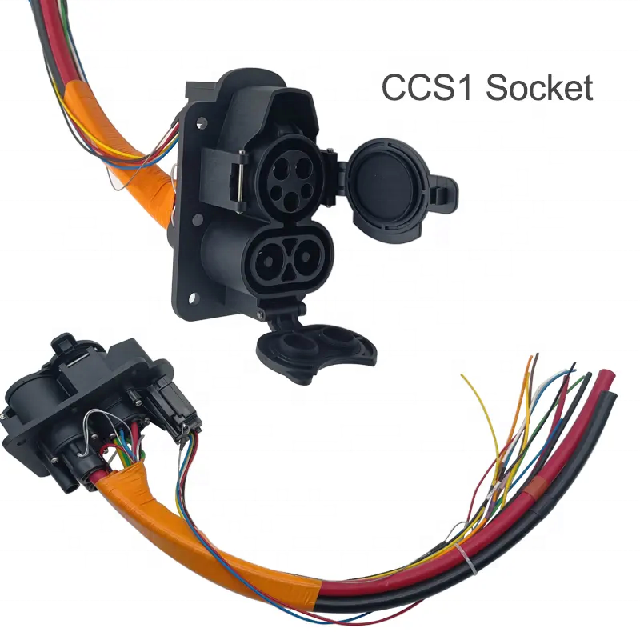 Ev Charging Cable - WUFEN SAE J1772-3 CCS1 소켓 80A-200A