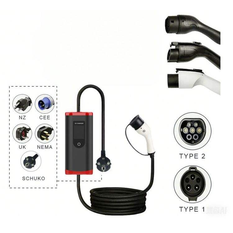 7kW 타입 2(IEC 62196) 휴대용 EV 충전기 - Portable Ev Charger 리뷰 및 가격